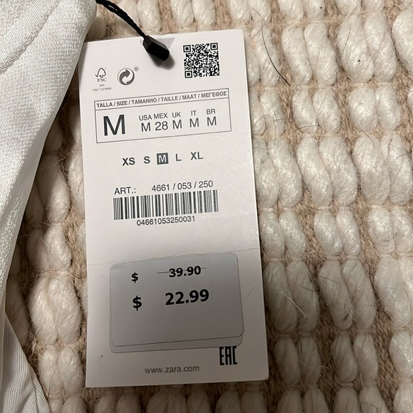 White Zara bodysuit - Picture 5 of 5